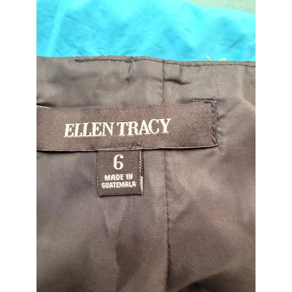 Ellen Tracy Skirt Black EUC 6